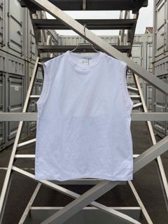 “TUGIHAGI” Neck Sleeveless / White