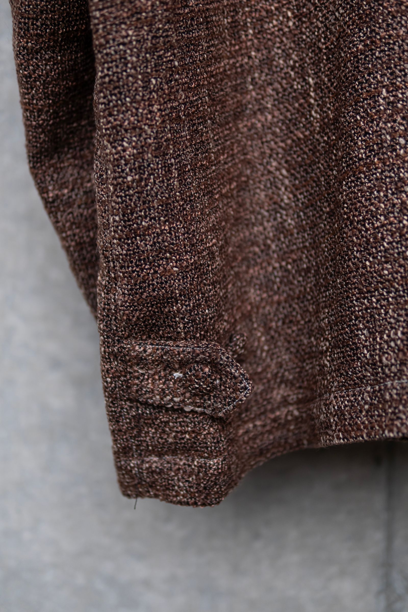 TRISPIN TWEED SOUTHERN JACKET / BROWN
