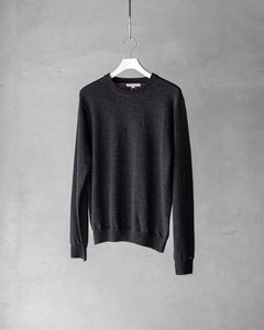 Bracelet Knit in Wool / Dark Gray Melange