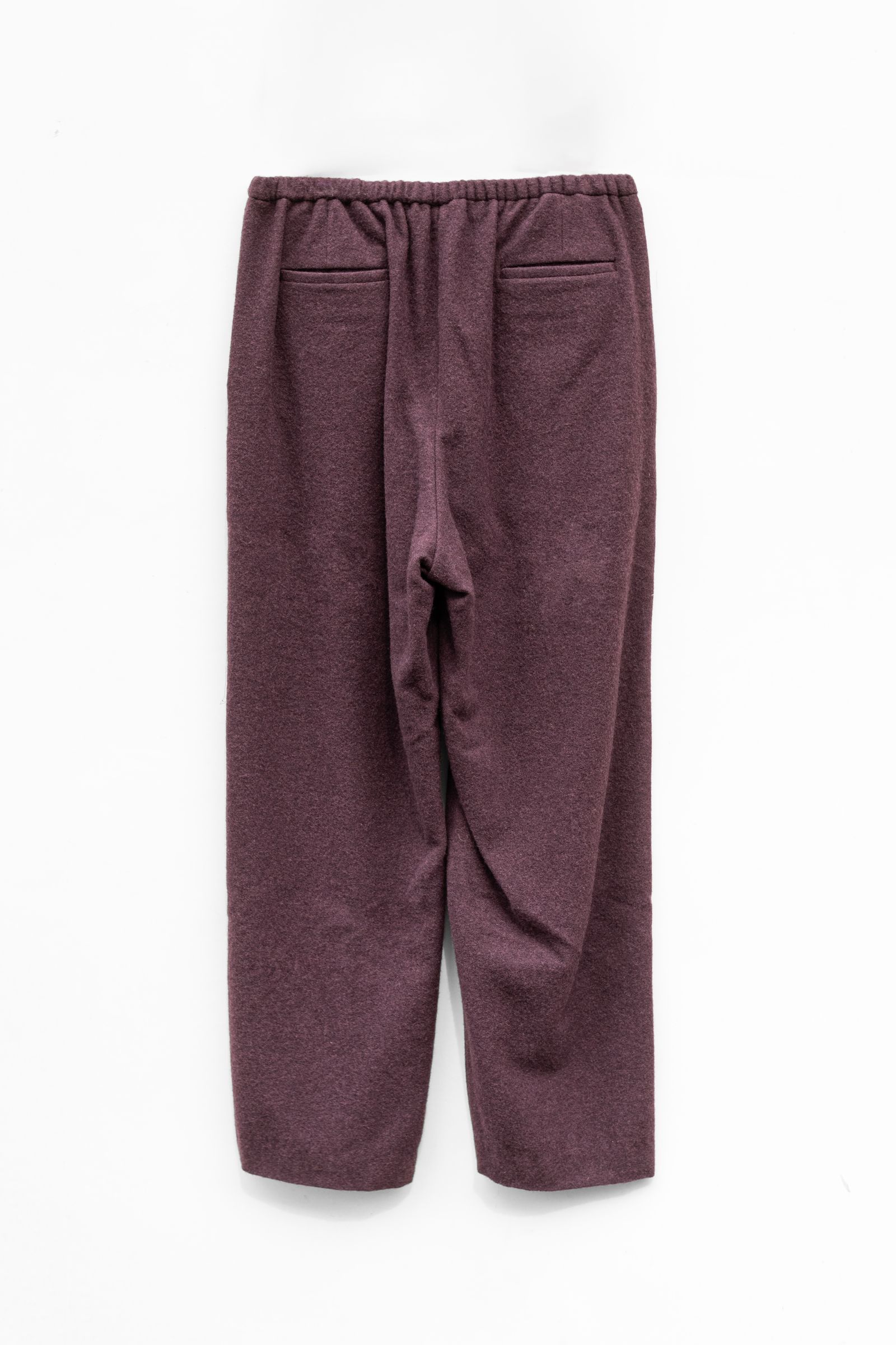 Blanc YM - Cashmere Relax pants / Purple | Retikle Online Store