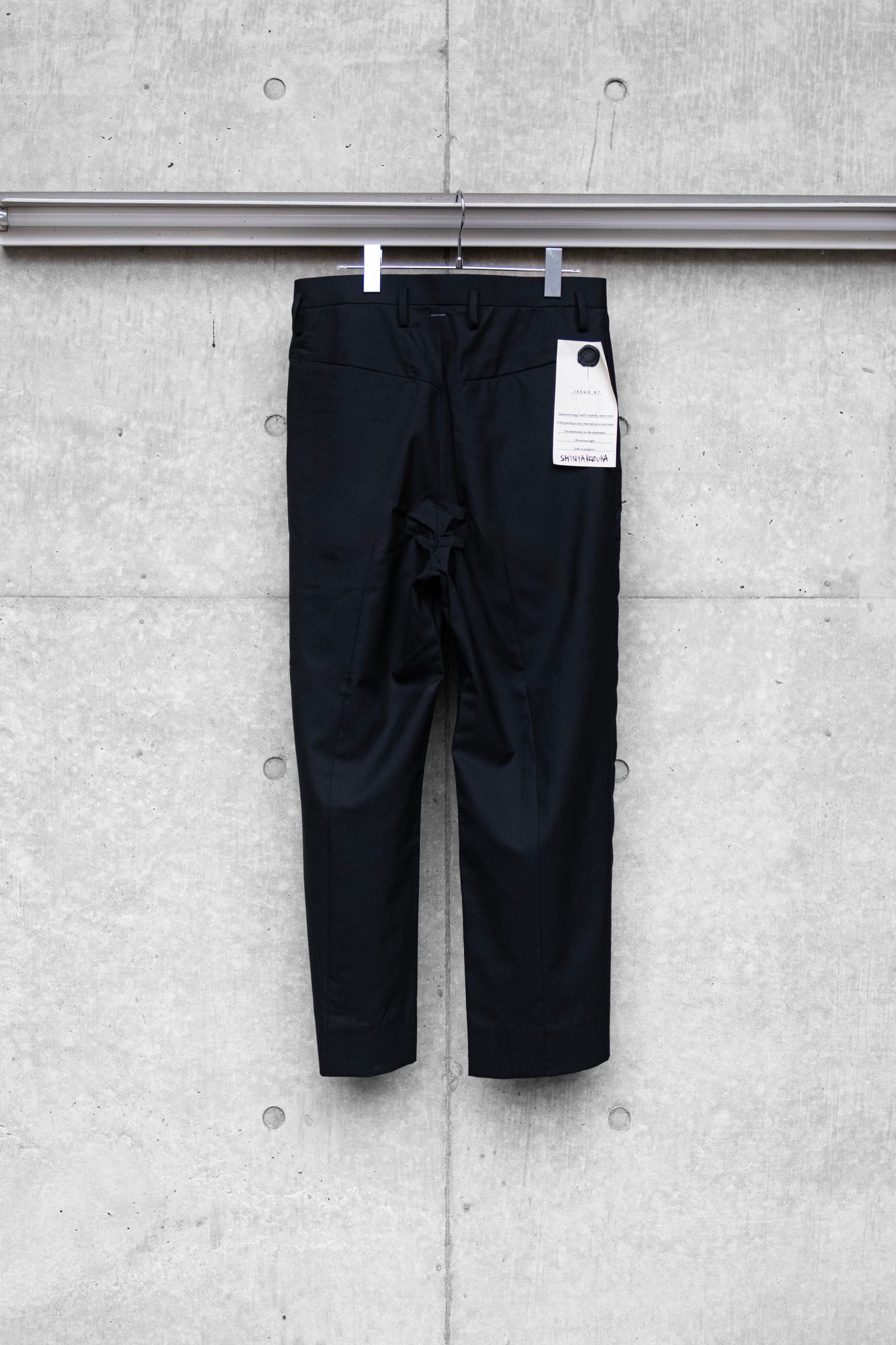 Dear, NOTHING SPECIAL TROUSERS WITH EMBROIDERY / DAWN BLACK