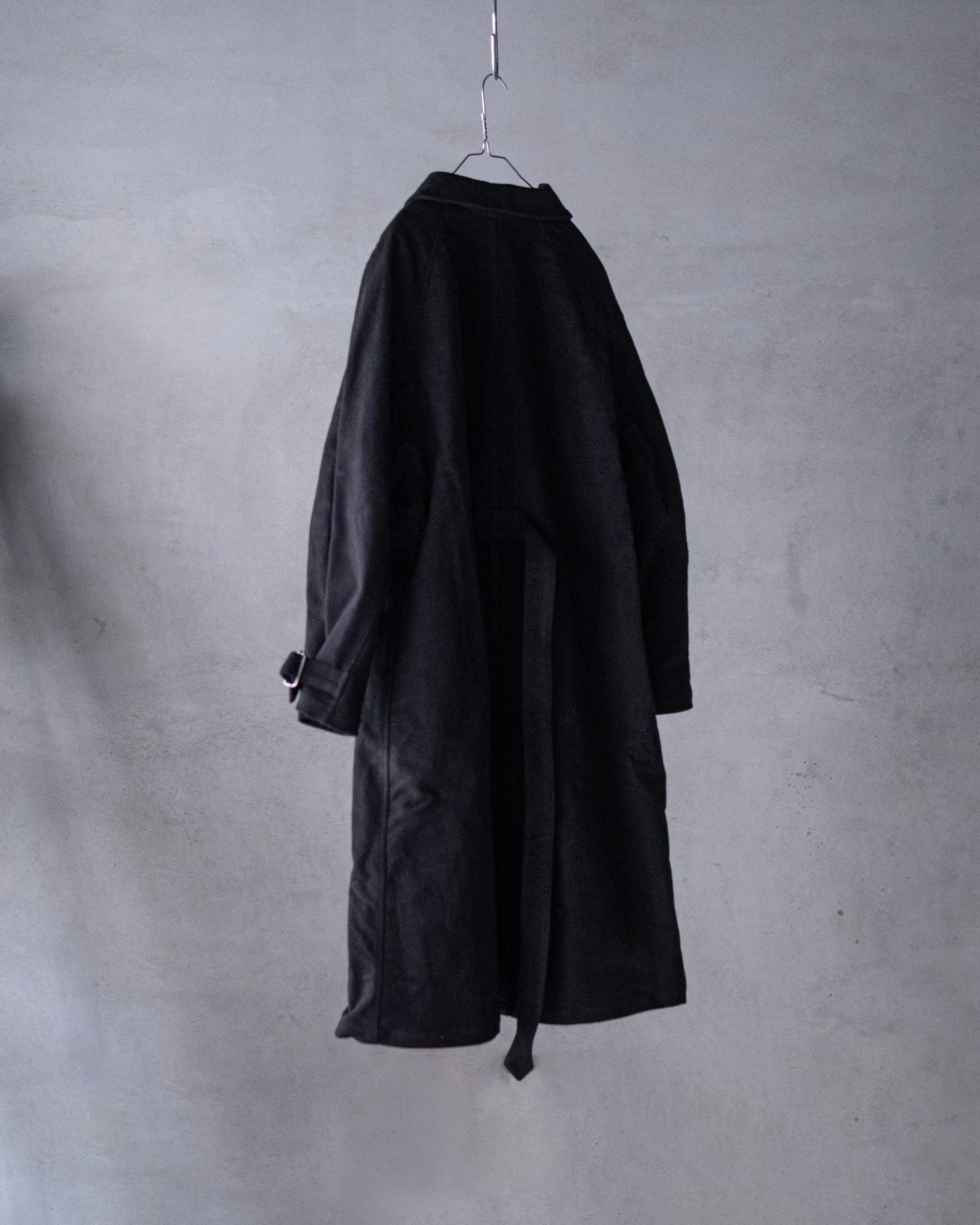 MOTOR CYCLE COAT / Black
