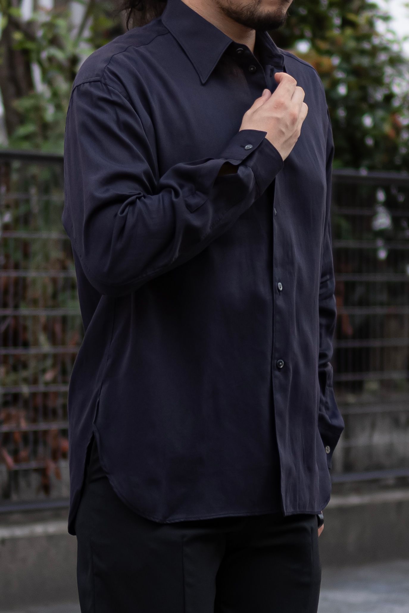 Dear, NOTHING SPECIAL SHIRT / DAWN BLACK