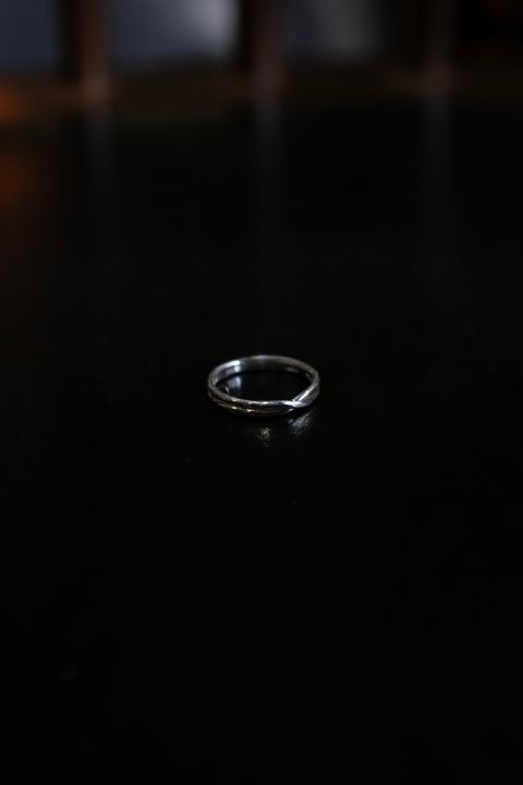 RING - CROSS - SILVER