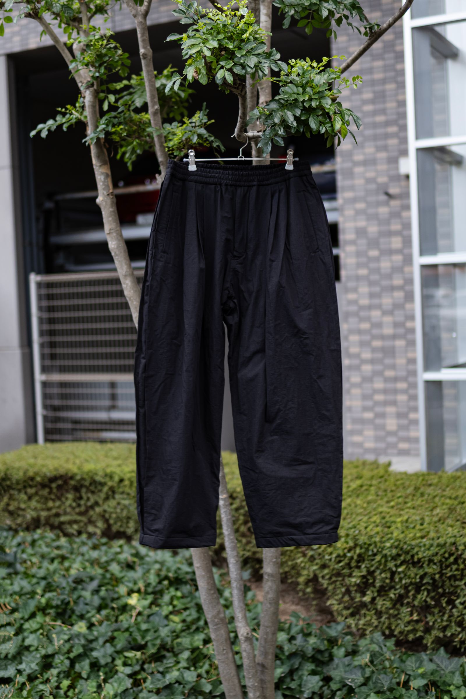 3tuck Big Balloon Pants / Black