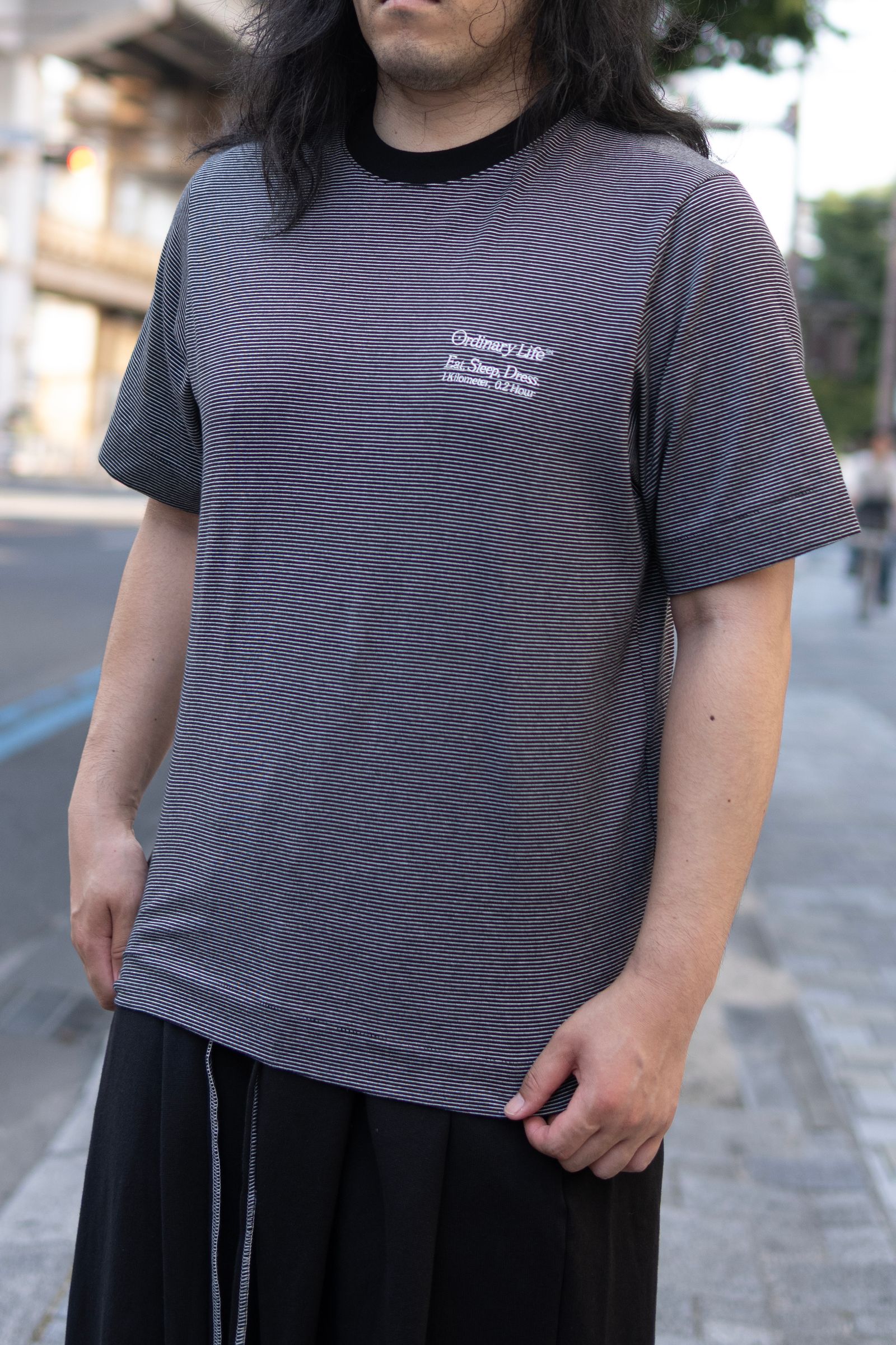 ORDINARY S/S TEE / BLACK