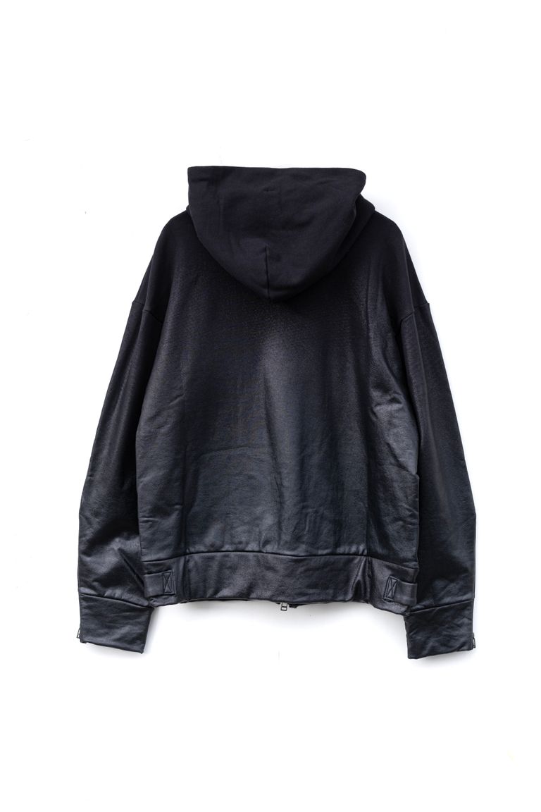 meagratia - Gradation sweater hoodie / blk | Retikle Online Store