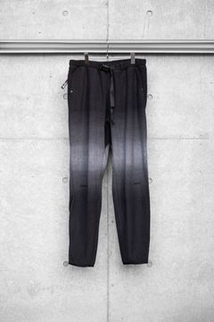 【INNAT×WILD THINGS】PIGMENT PRINT WASH POLARTEC PANTS / Black