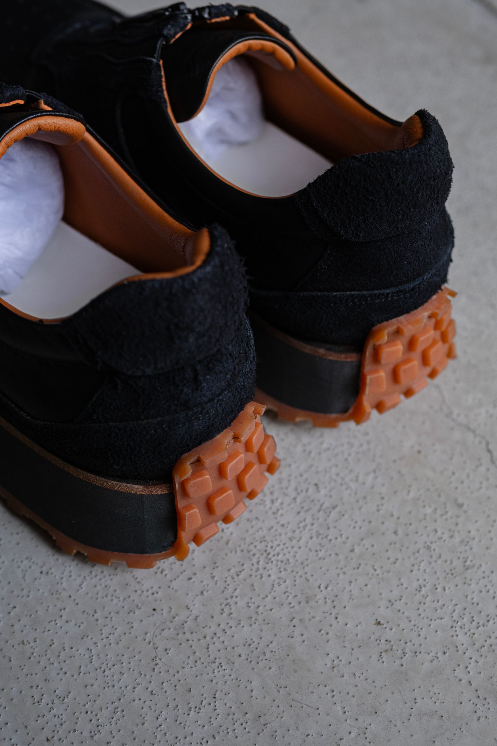 Zip & gore runner / Black