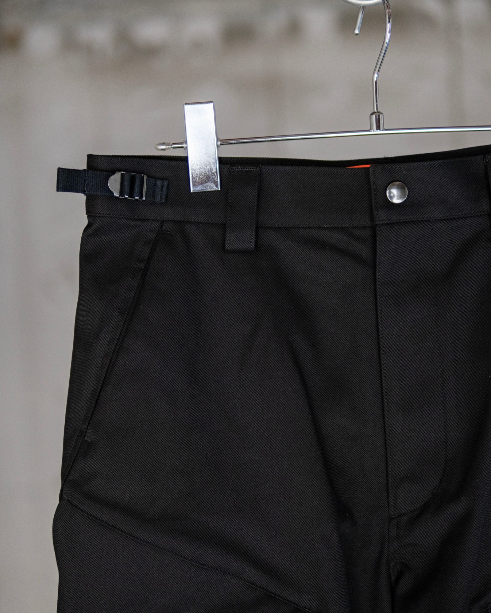 "ARK" 40/3 PREMIUM HIGH-DENSITY TWILL / BLACK