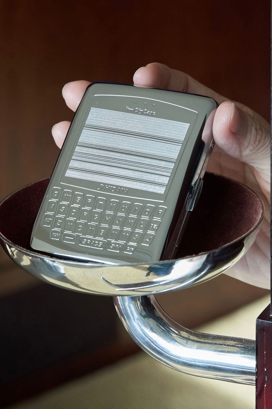 Cellphone Cig Case / Silver