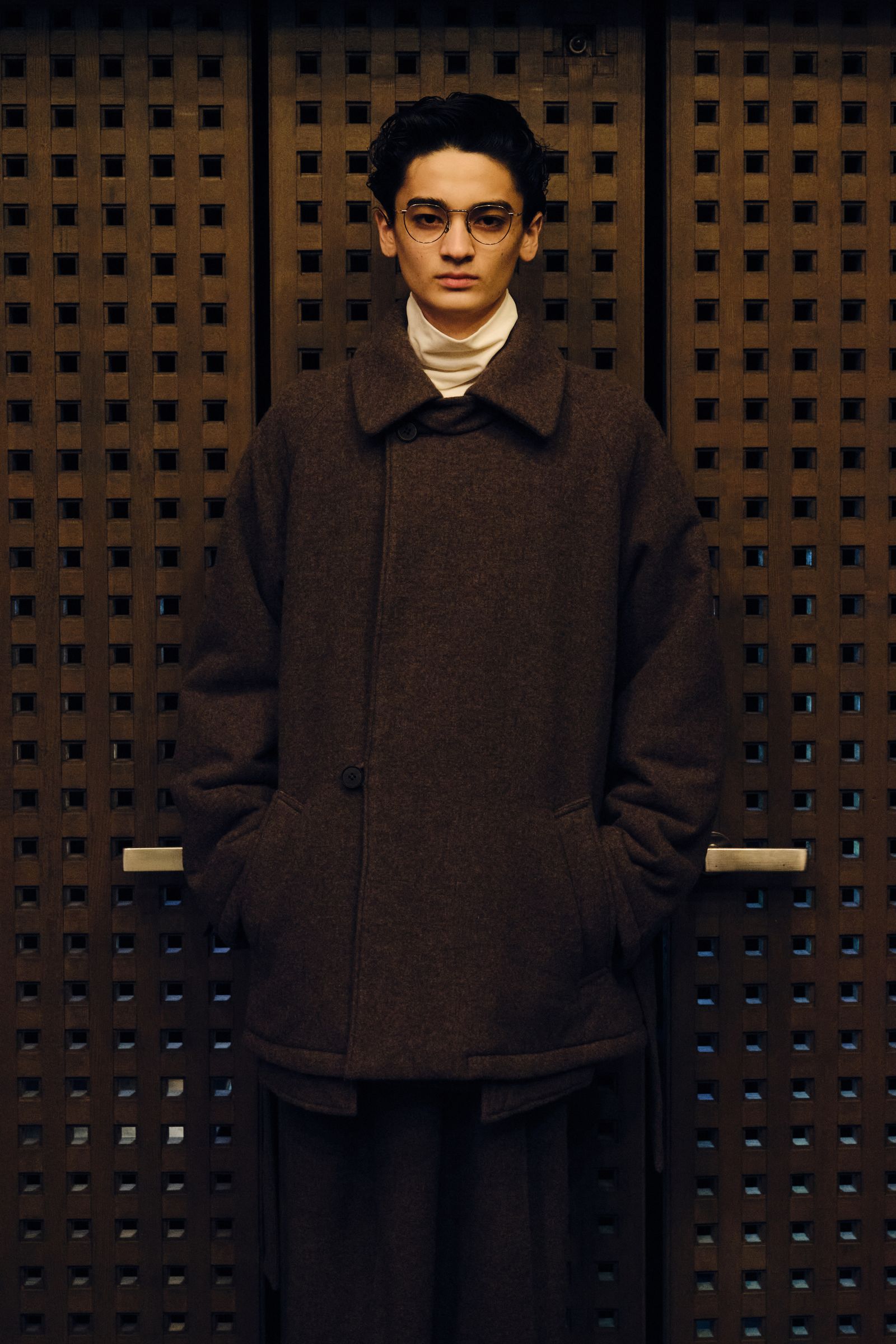 Blanc YM / Wool Pile Knit Coat - その他