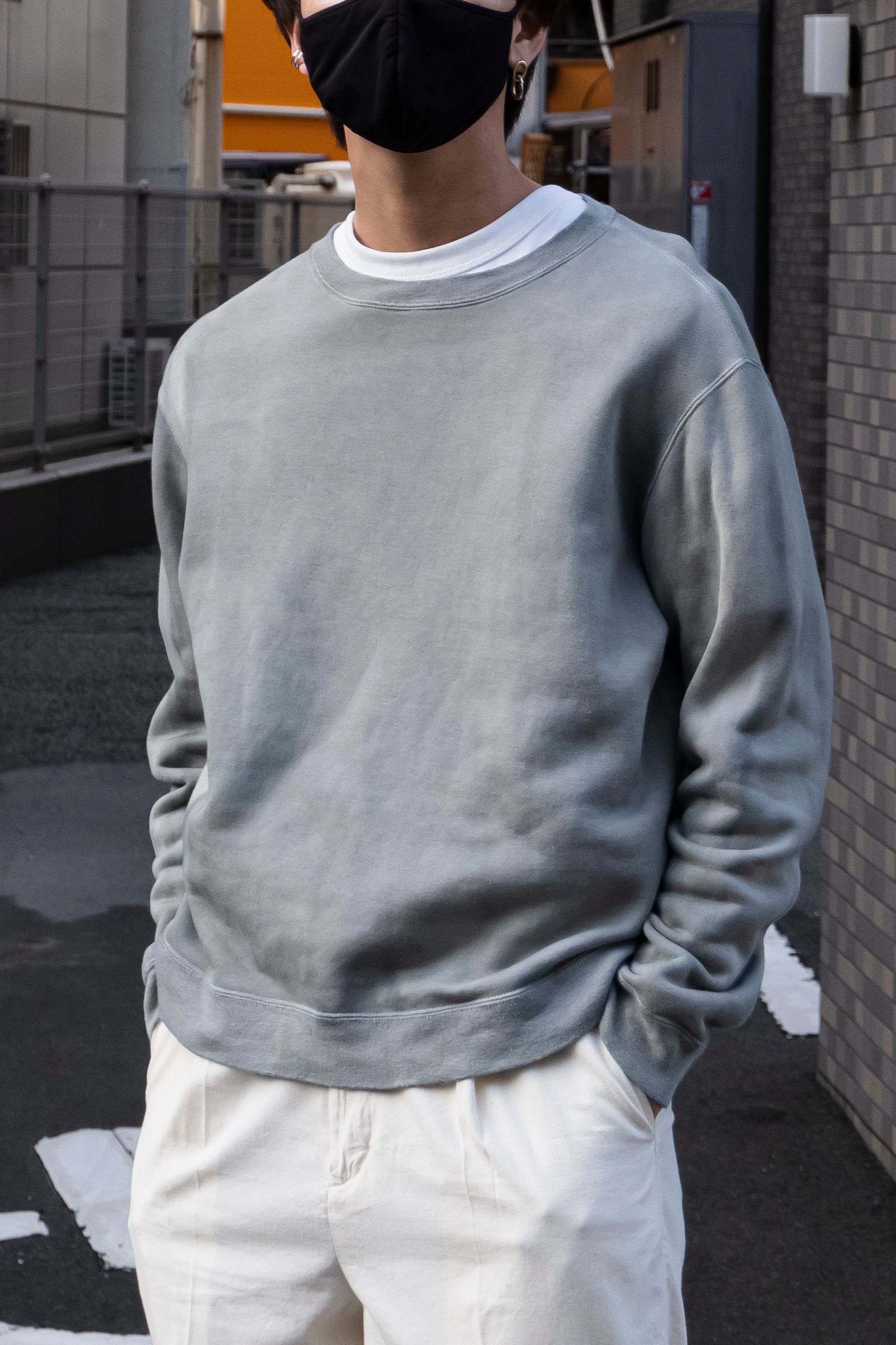 Remake dye "sumizome" Sweat