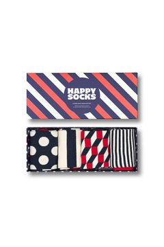 4-Pack Multi-Color Socks Gift Set / ソックスギフトセット