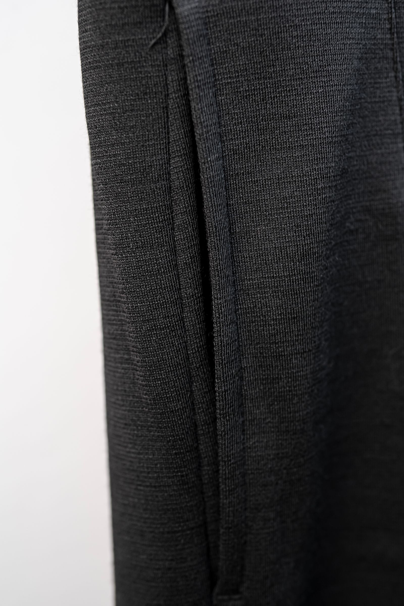 3D wide easy pants / Black