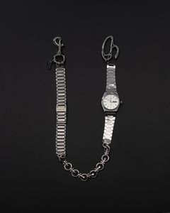 Vintage Watch Links Chain / Silver