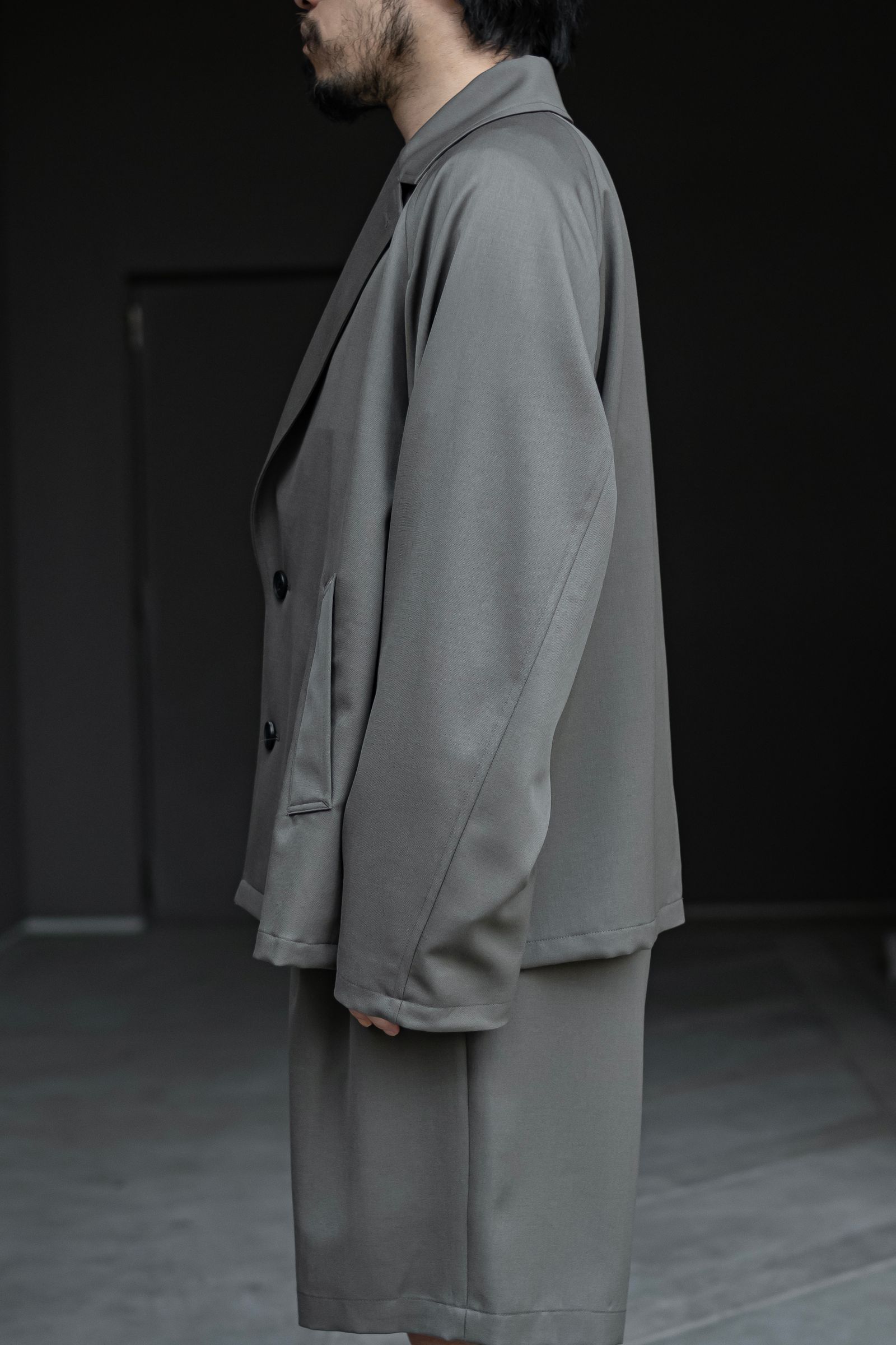 Blanc YM - Oversize Welt Pocket JKT / Gray | Retikle Online Store