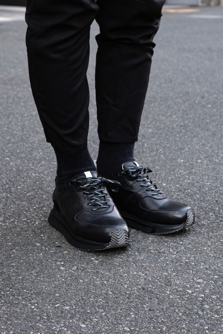 EARLE×JOHNBULLスニーカー / Eclassic runner N（EARLE - Double sole 