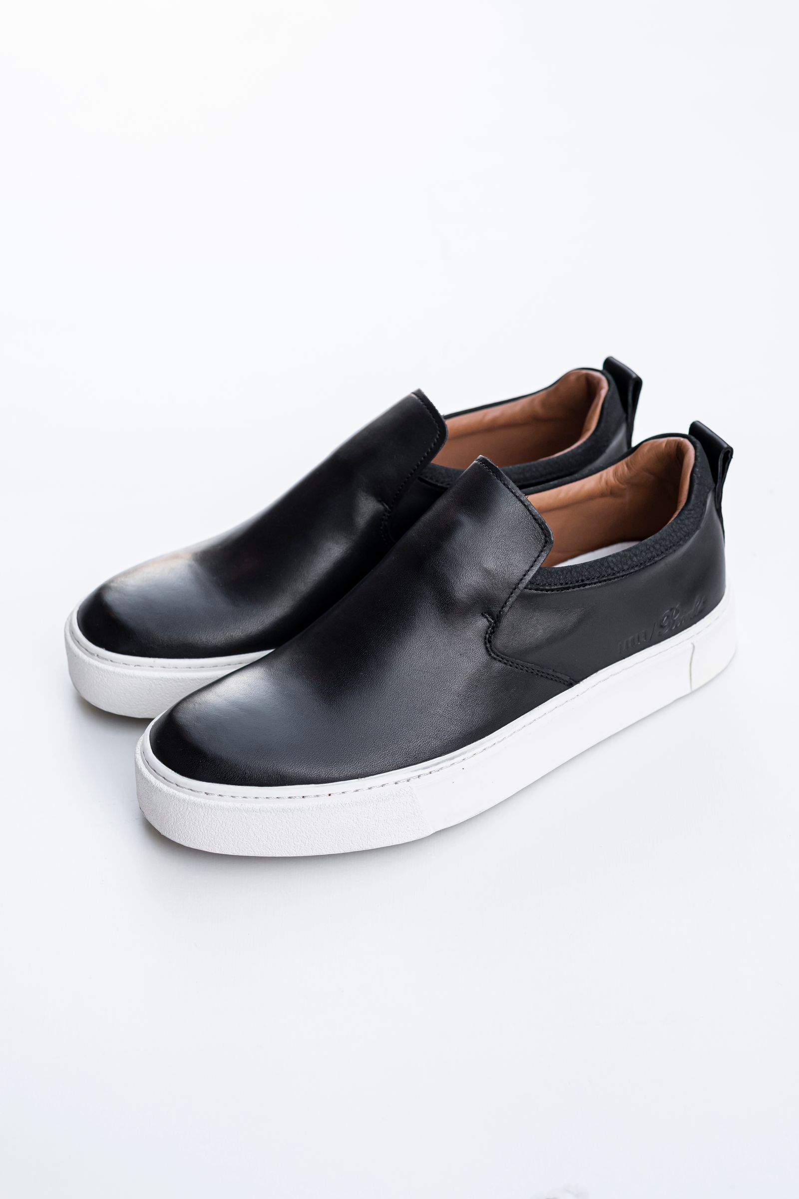Drape slip-on sneakers / Black