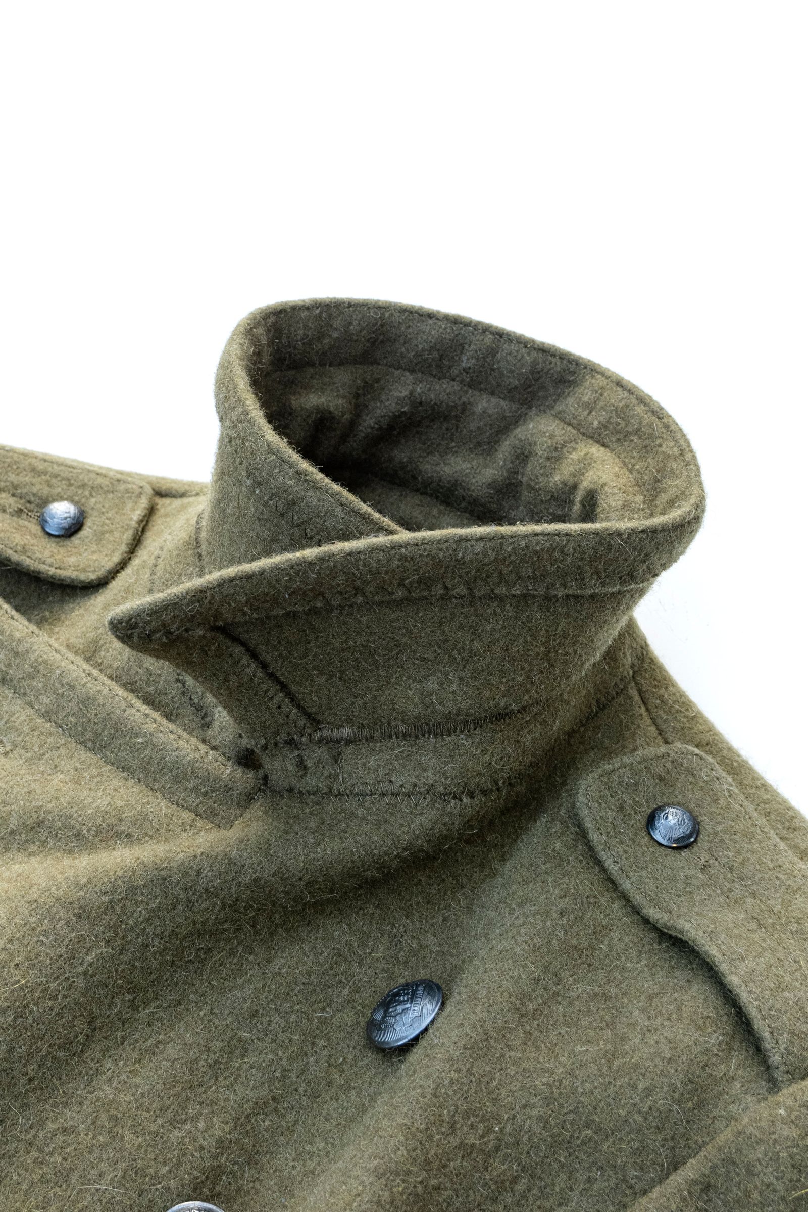 Romanian Military Remake wool coat / ルーマニア軍リメイクウールコート