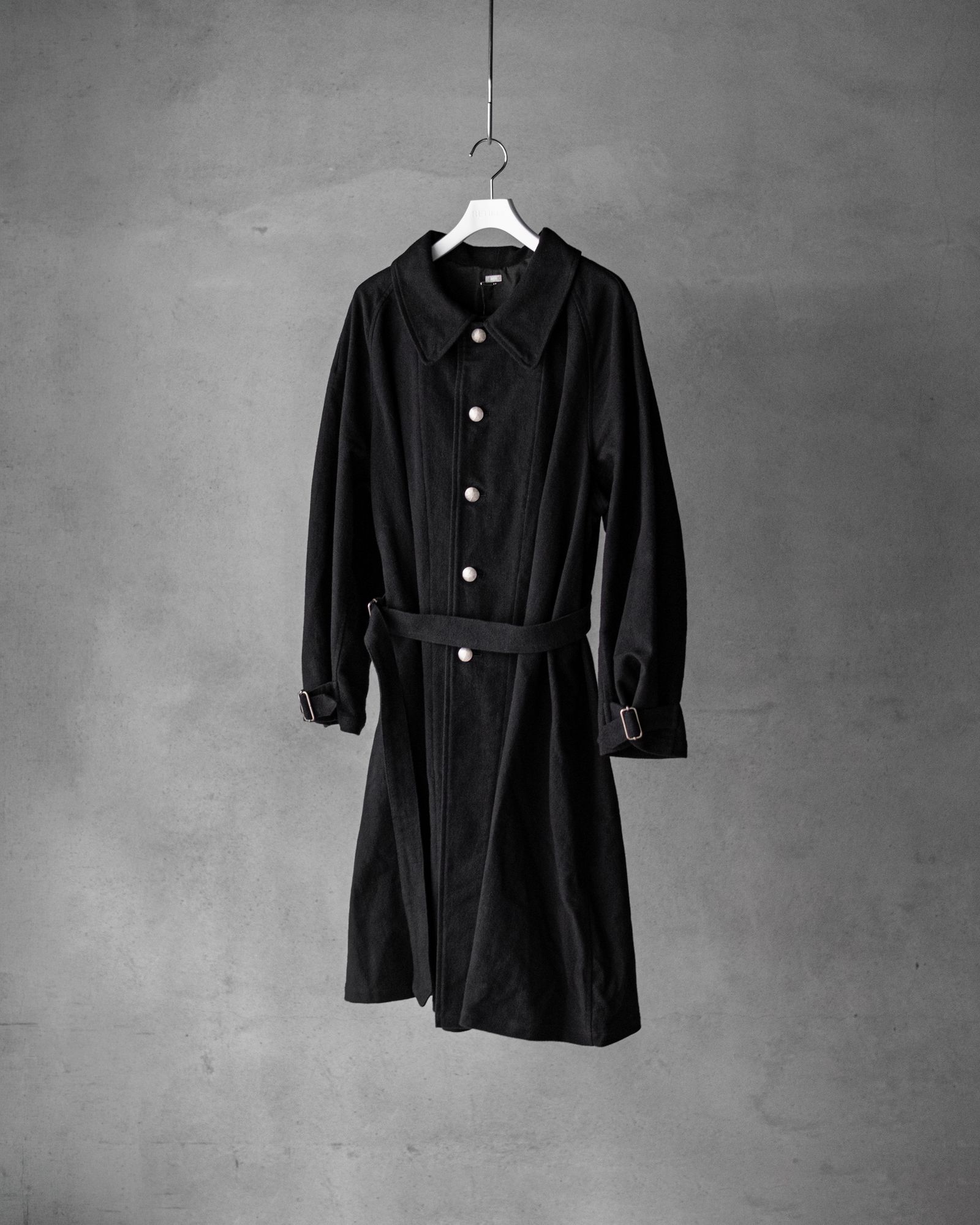 MOTOR CYCLE COAT / Black