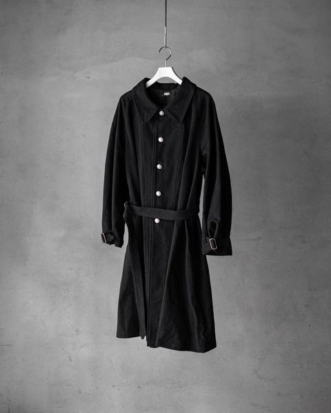 MOTOR CYCLE COAT / Black