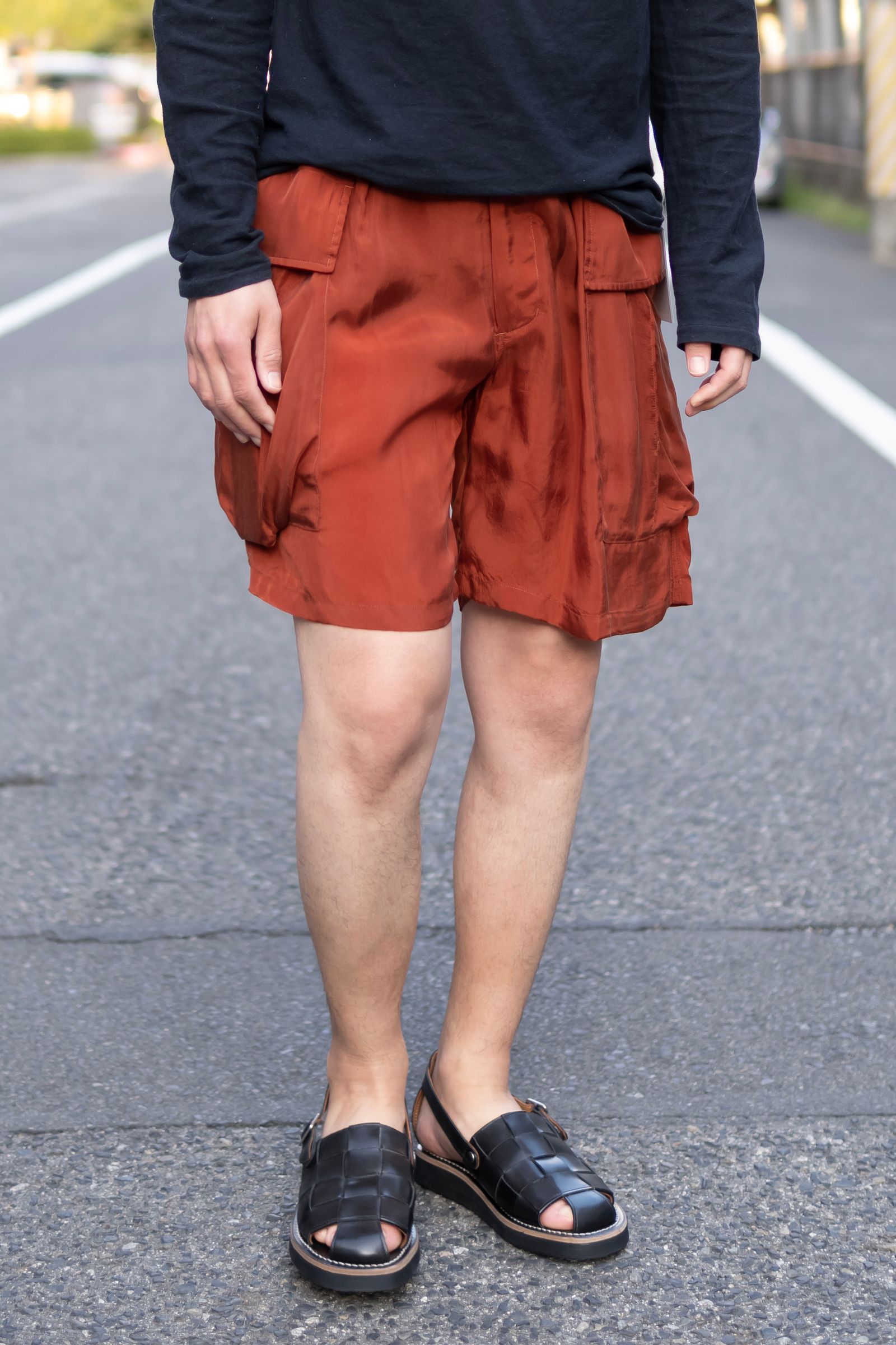Melty Monkey Shorts / SUNSET ORANGE