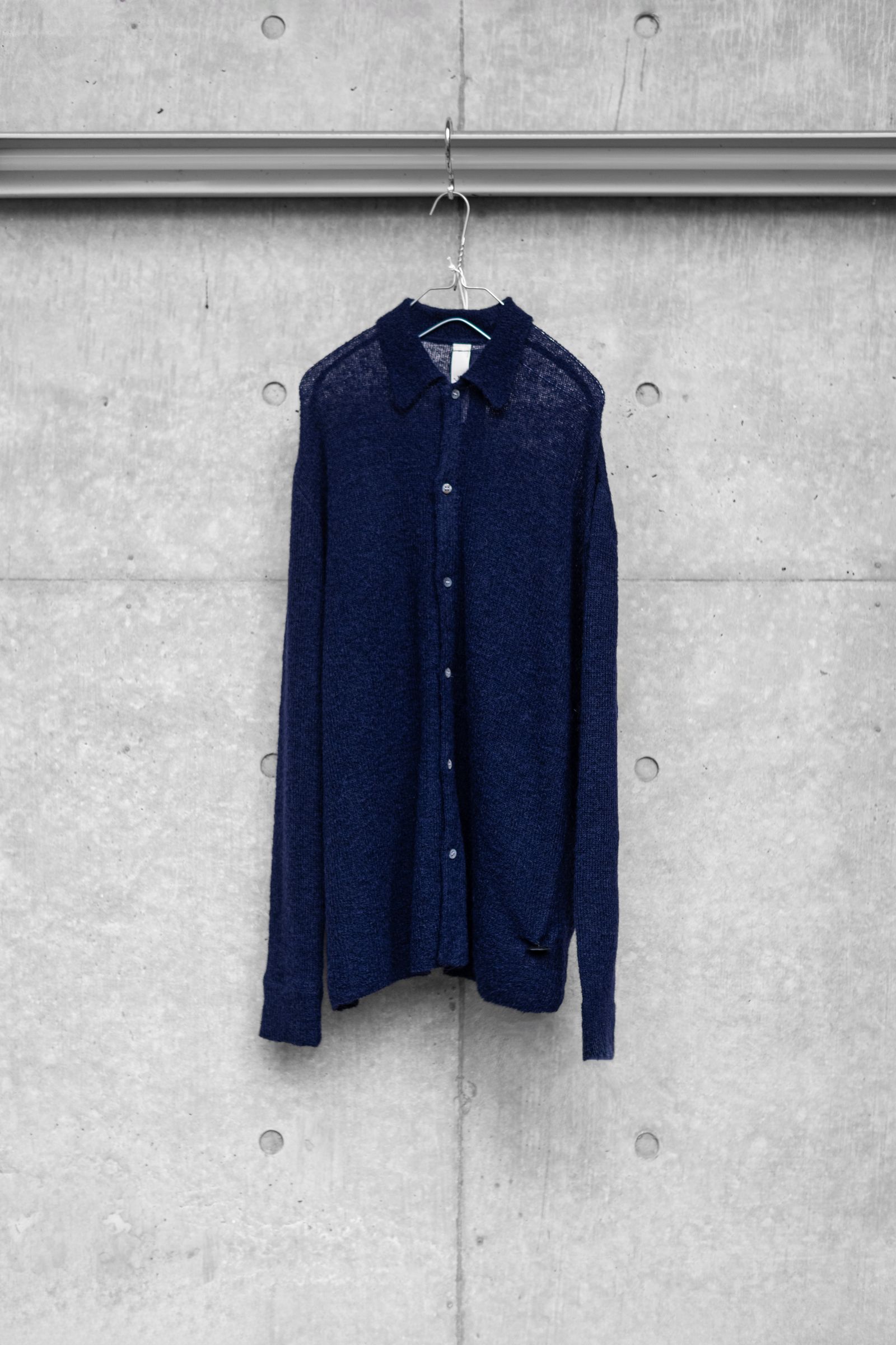 NOTHING SPECIAL KNITTED SHIRT / DAYBREAK NAVY