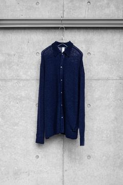 NOTHING SPECIAL KNITTED SHIRT / DAYBREAK NAVY
