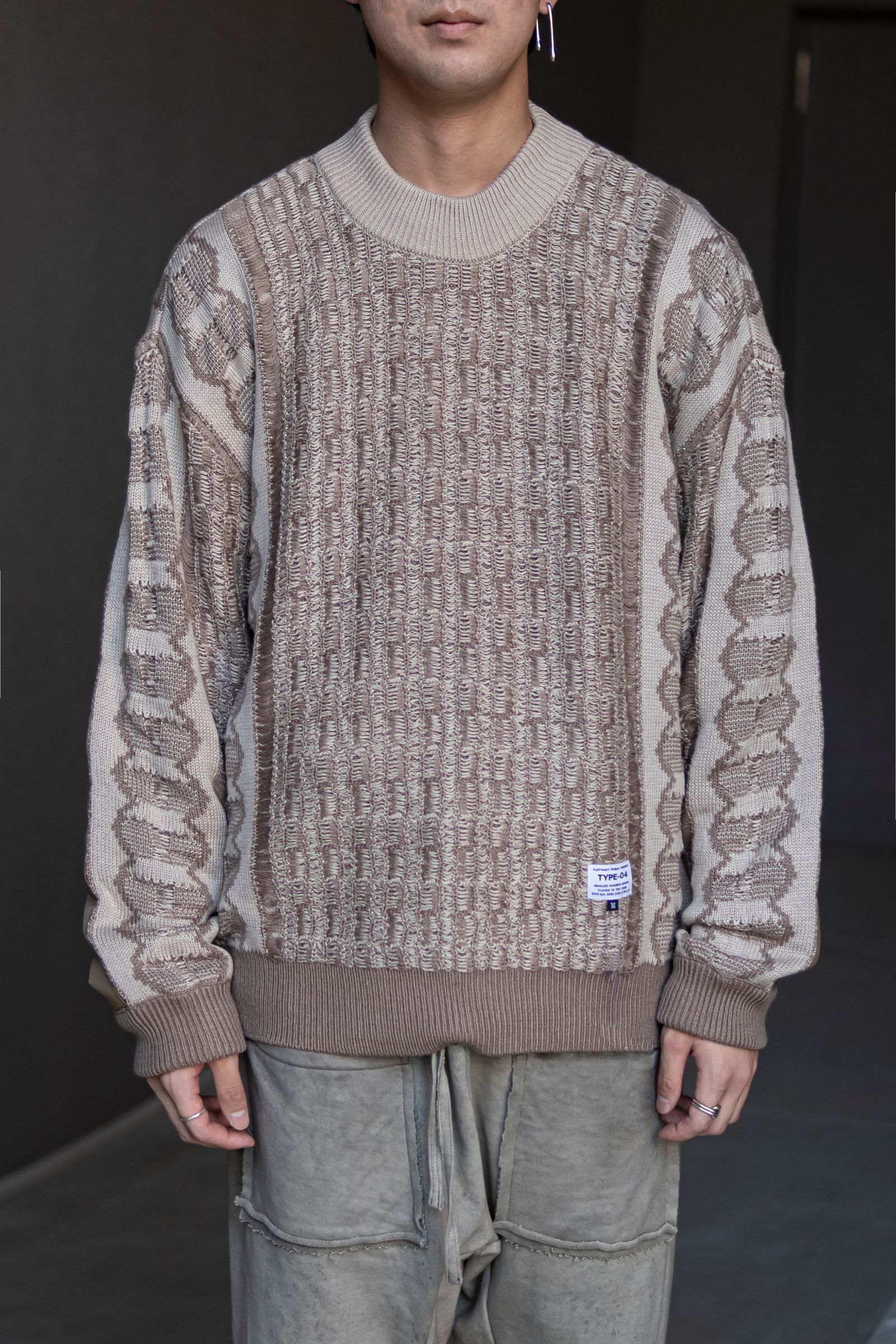 レア？！☆ elephant TRIBAL fabrics / Hybrid Knit - 通販 - www
