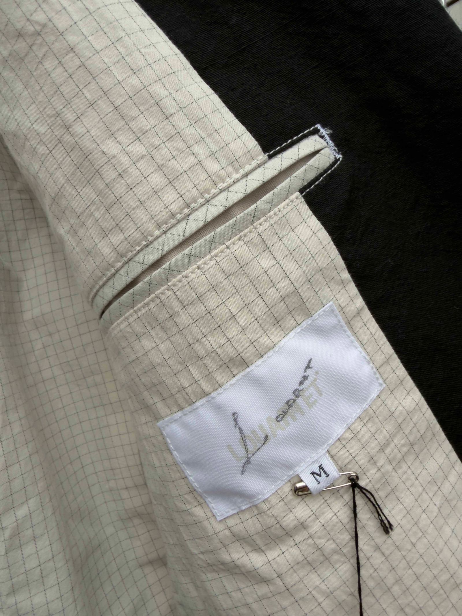 SEPARATE PATCH POCKET CEREMONY JACKET / Black