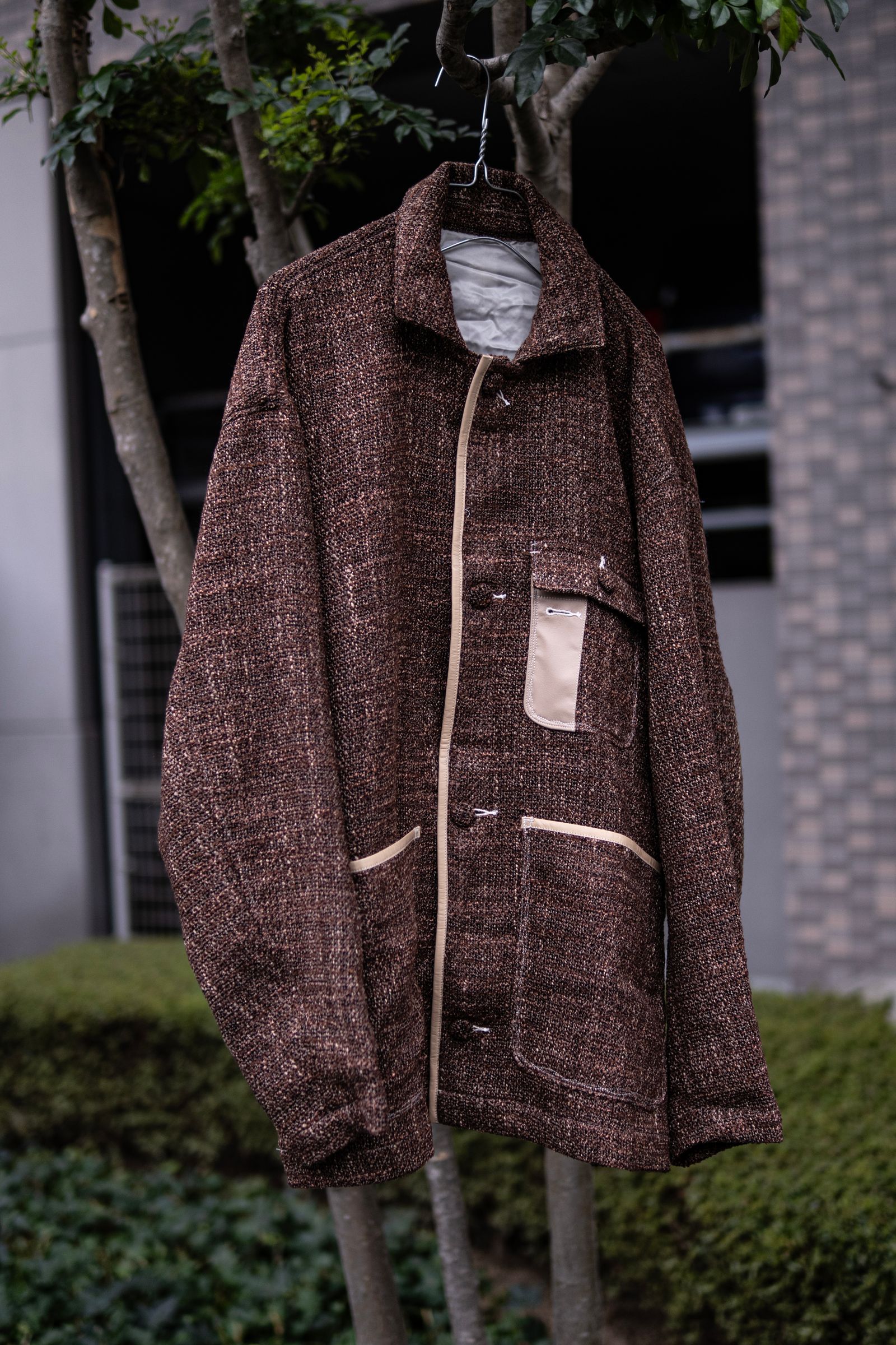 TRISPIN TWEED SOUTHERN JACKET / BROWN