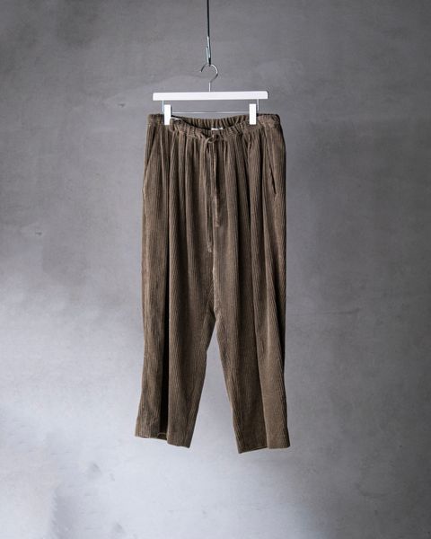 Corduroy Relax Trousers / Beige
