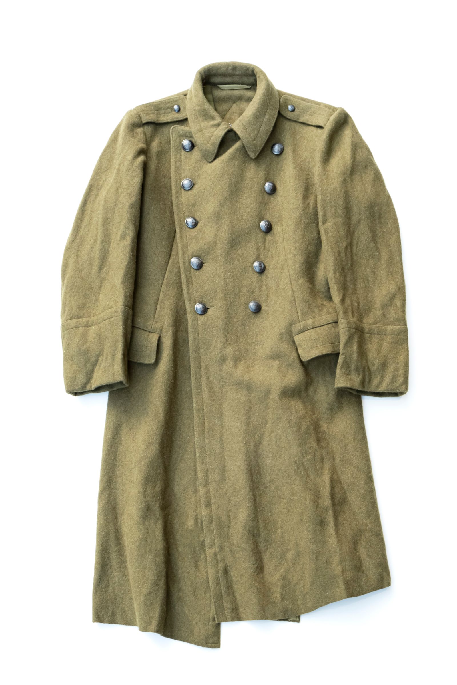 No Attention Remake line - Romanian Military Remake wool coat / ルーマニア軍リメイク ウールコート | Retikle Online Store