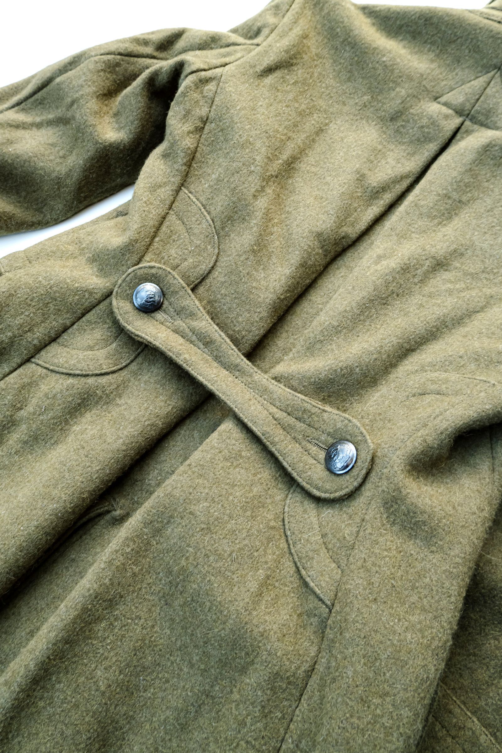Romanian Military Remake wool coat / ルーマニア軍リメイクウールコート