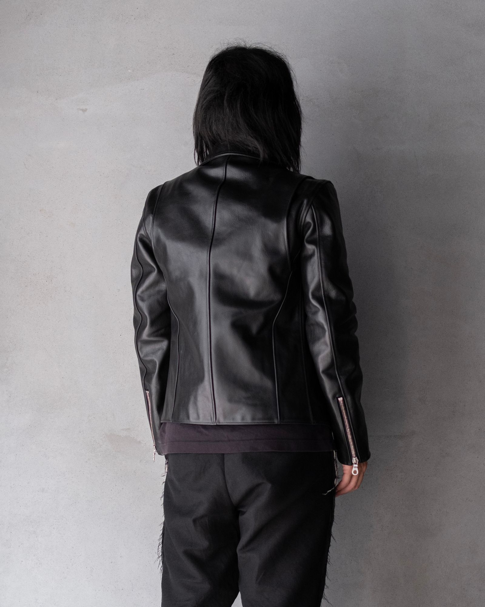 single jacket / BLACK