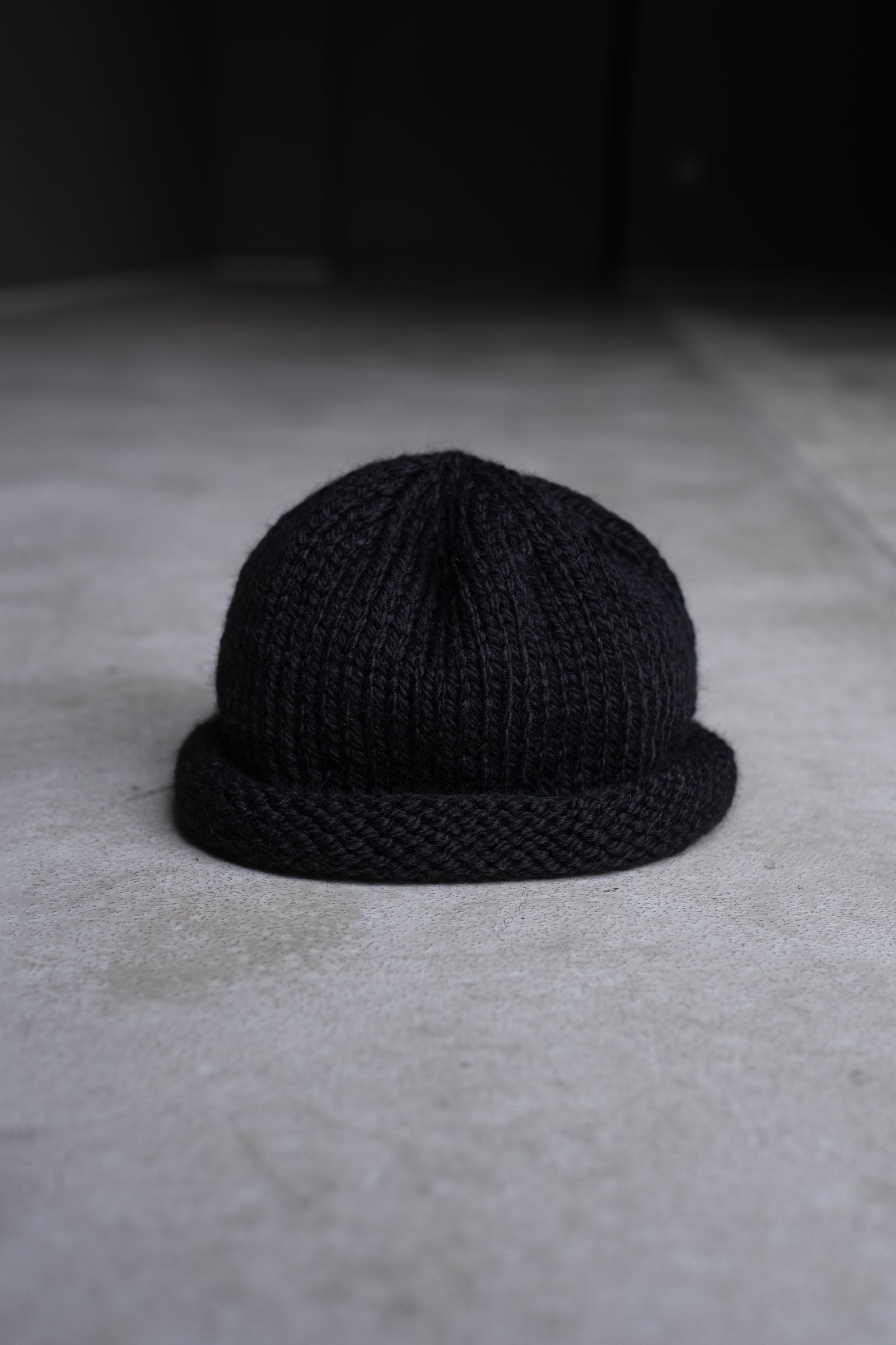Knit Beanie / Black