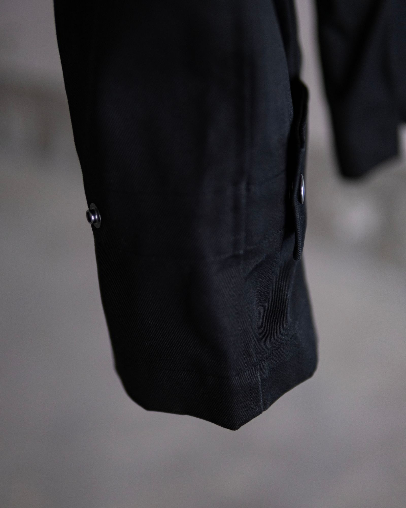 "ARK" 40/3 PREMIUM HIGH-DENSITY TWILL / BLACK