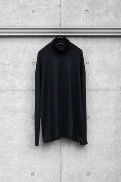 WASHBLE WOOL TURTLE / BLACK