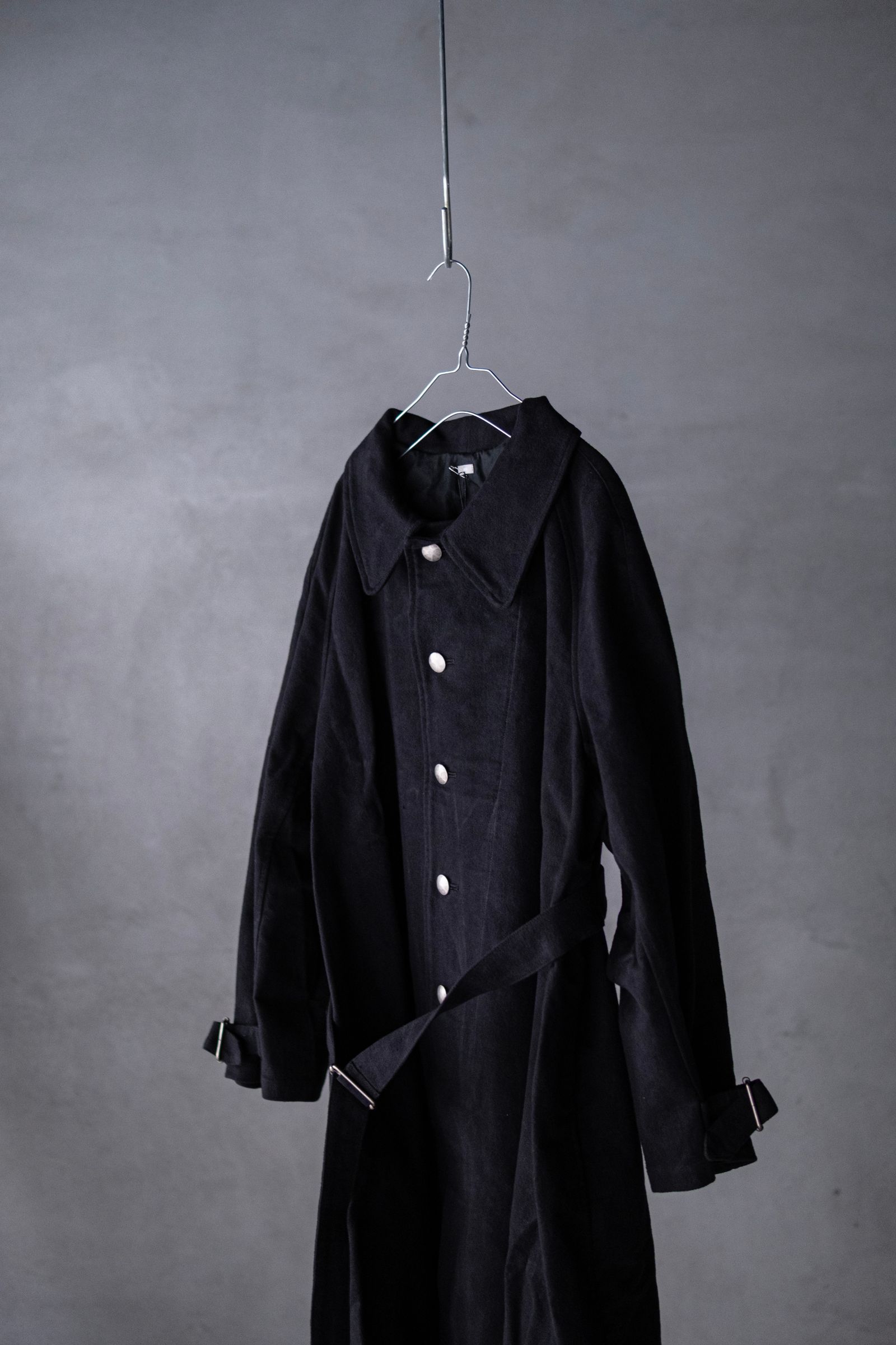 MOTOR CYCLE COAT / Black