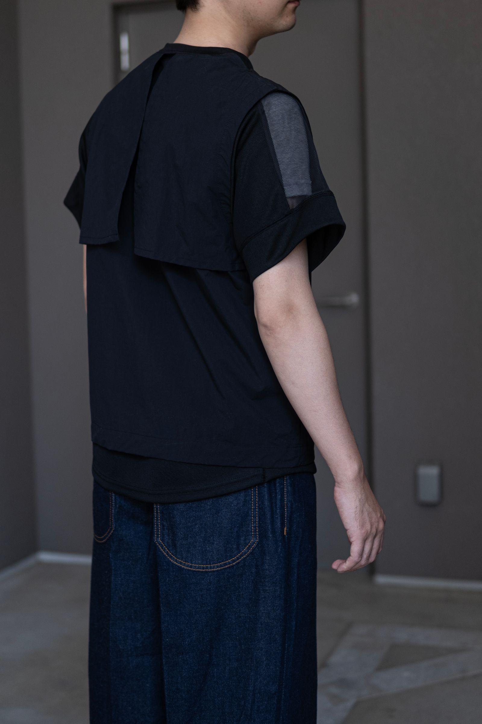 Tech 2way T-shirt / Black