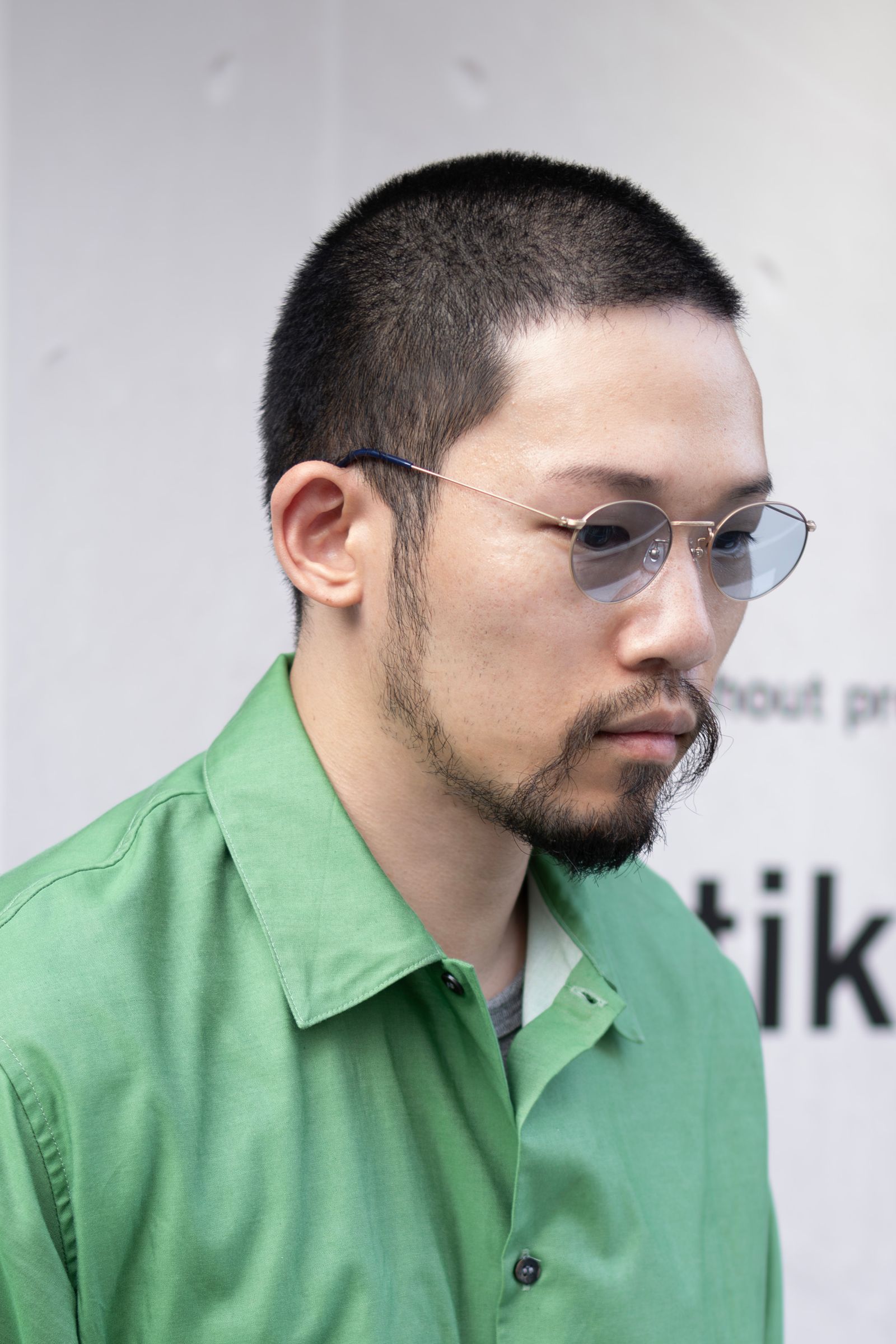 Cyan / MAT GOLD【BLUE LENS】
