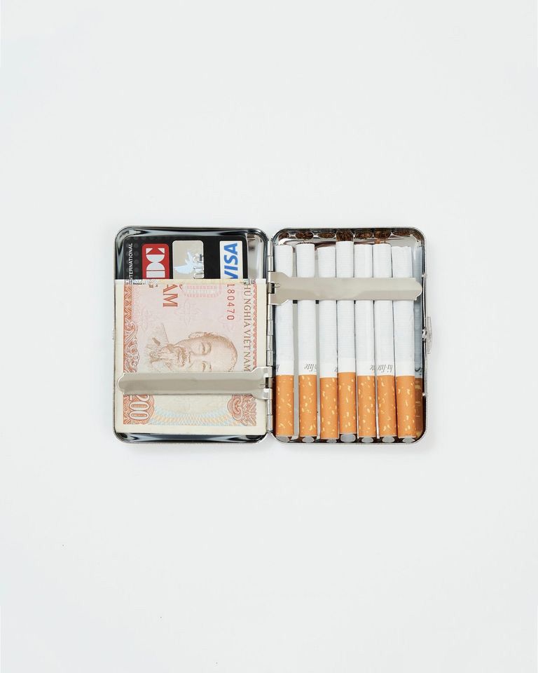 Cellphone Cig Case / Silver