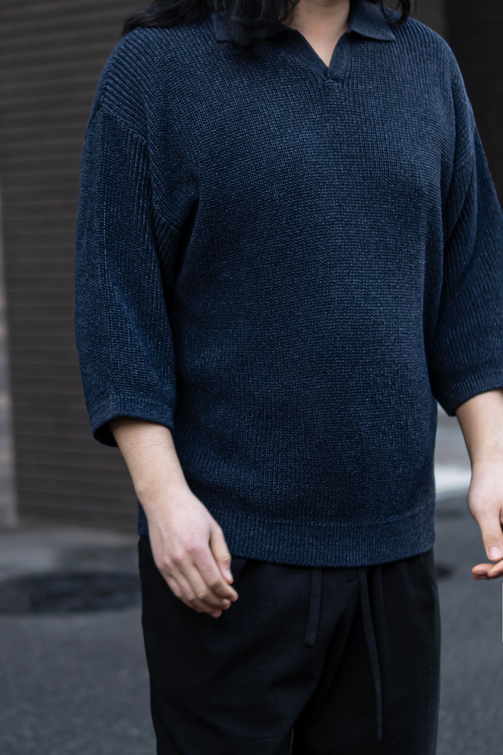 Skipper Knit Shirts / Navy