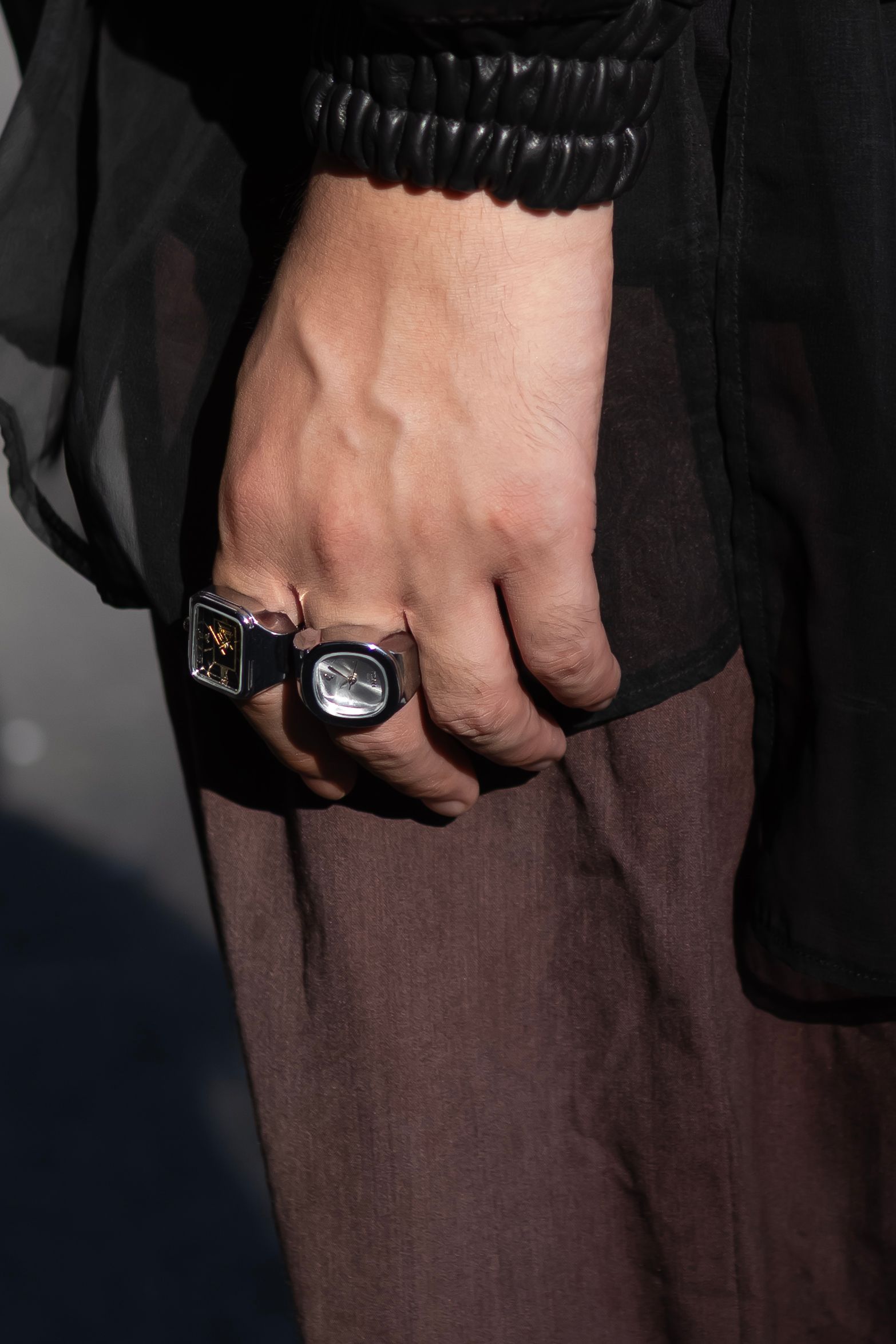 LEGACY RING WATCH / Black