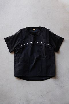 Tech 2way T-shirt / Black