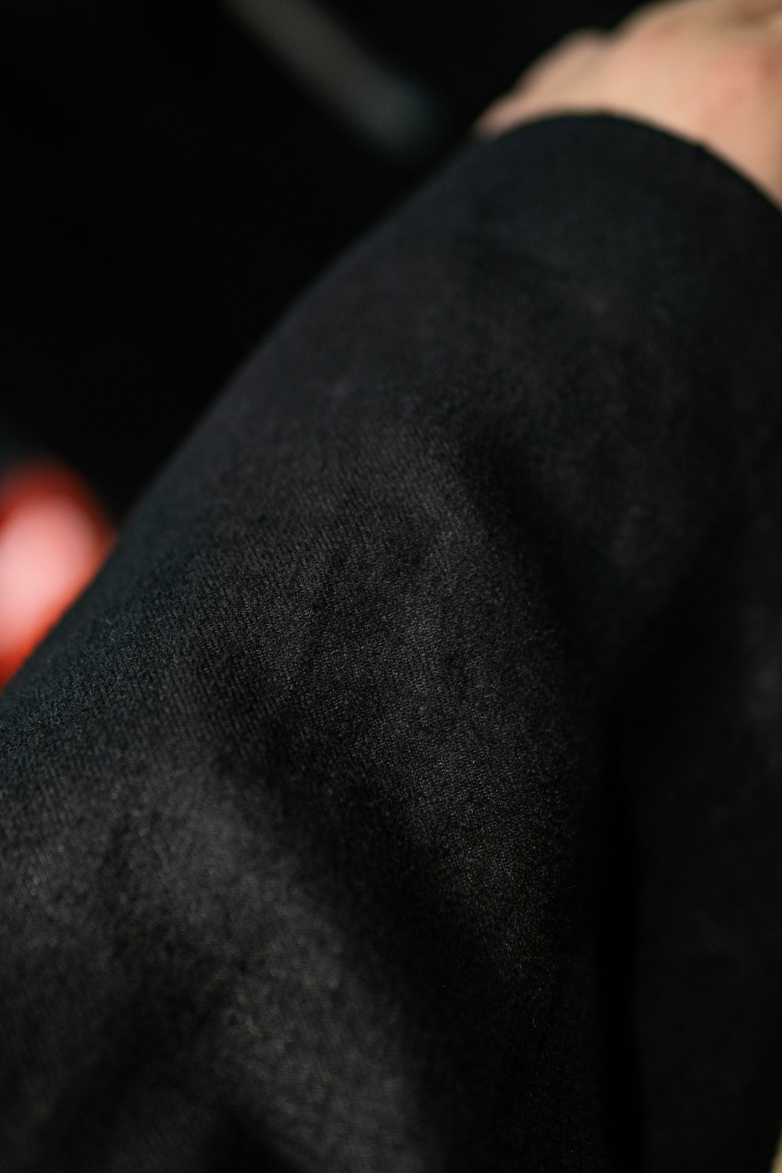 HEMP OVERSIZE BALMACAN COAT / Black