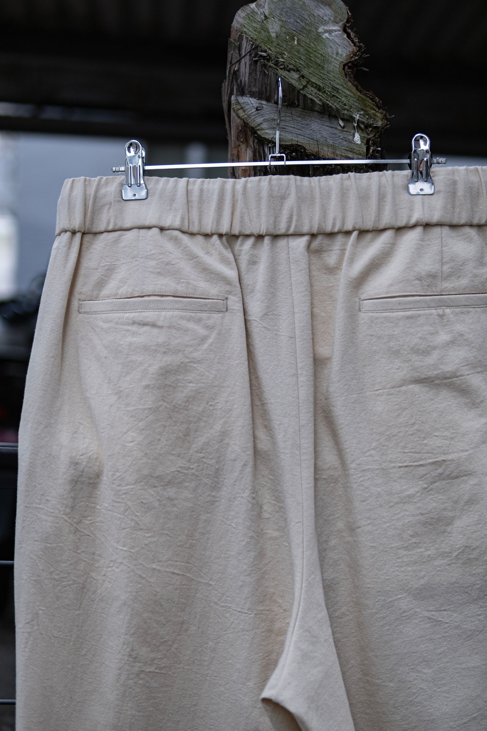 Oxford Browsing Pants / White