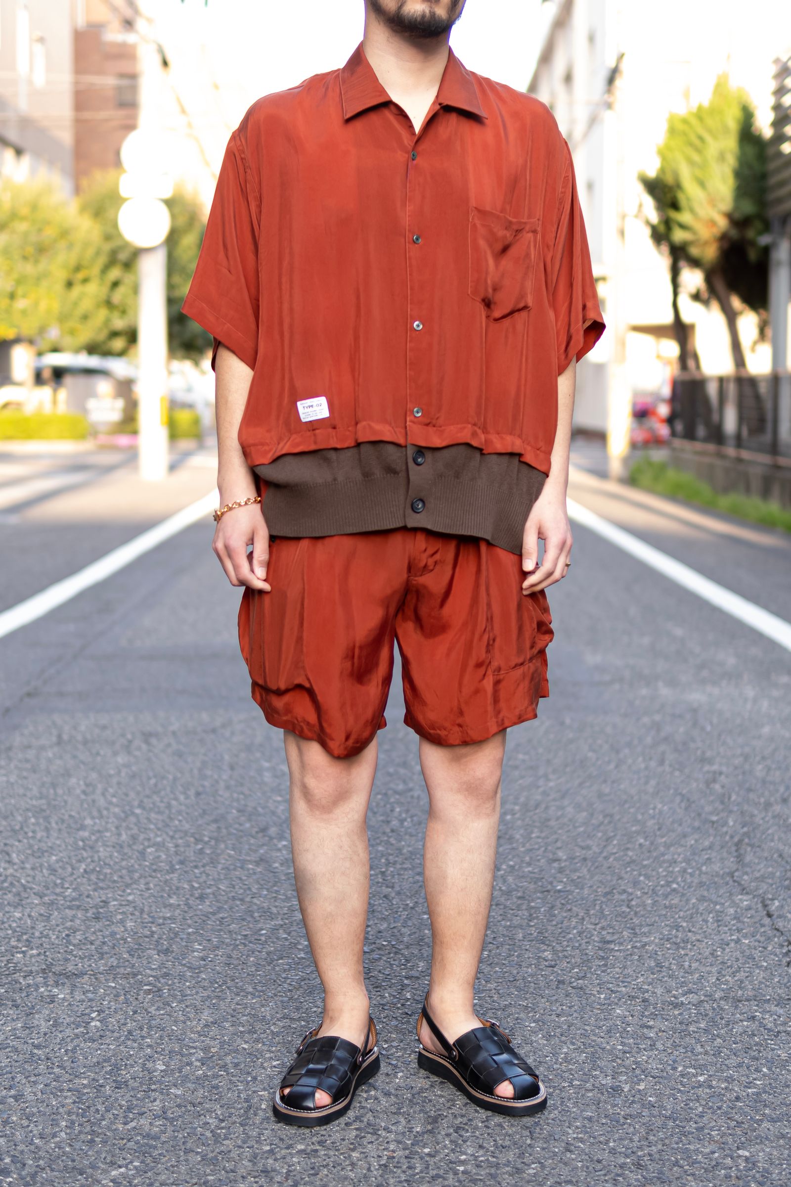 Melty Monkey Shorts / SUNSET ORANGE