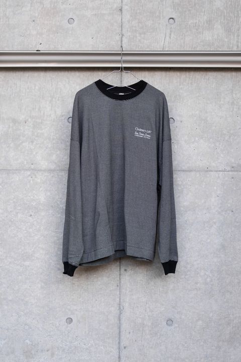 ORDINARY L/S TEE / BLACK